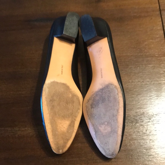 Salvatore Ferragamo Black flats Size 9.5 - Picture 10 of 14